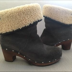 UGG BOOTIES WITH HEEL